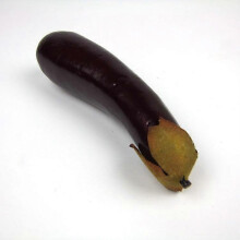(Eggplant) 3Pcs Artificial Fake Faux Vegetables Decor Children Teaching Props