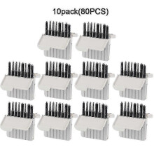 (1pack(8pcs)) 40-Piece Phonak Hearing Aid Earwax Filter Cleaning Kit with Accessories and Cerustop Wax Guards for Widex and Unitron