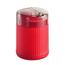 (one-size,Red)For LuxePress Automatic Toothpick Holder Food Grade Hygienic Press Type Bounce Dispenser Cute Design For Home Kitchen Office Desk