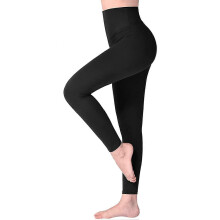 (M)High Waisted Leggings for Women Soft Opaque Tummy Control Stretchy Pants
