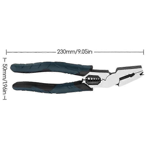 Industrial Grade Heavy Duty Pliers, Multi-Function Wire Cutter, Stripper, Crimper & Nail Puller for Electrical Work, Home Repair, DIY\u200b Projects 2