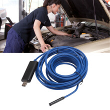 720P Wireless Waterproof WiFi Borescope with 6 LEDs, 2m/6.6ft