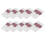 10Pcs Forehead Wrinkle Patch Sleeping Mask for Frown Line Reduction 6g 2