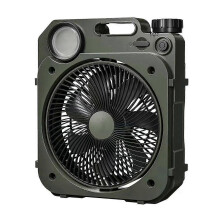 20000mAh Camping Fan Rechargeable Desktop Portable Circulator Outdoor Wireless Ceiling Electric Fan with LED Lighting A