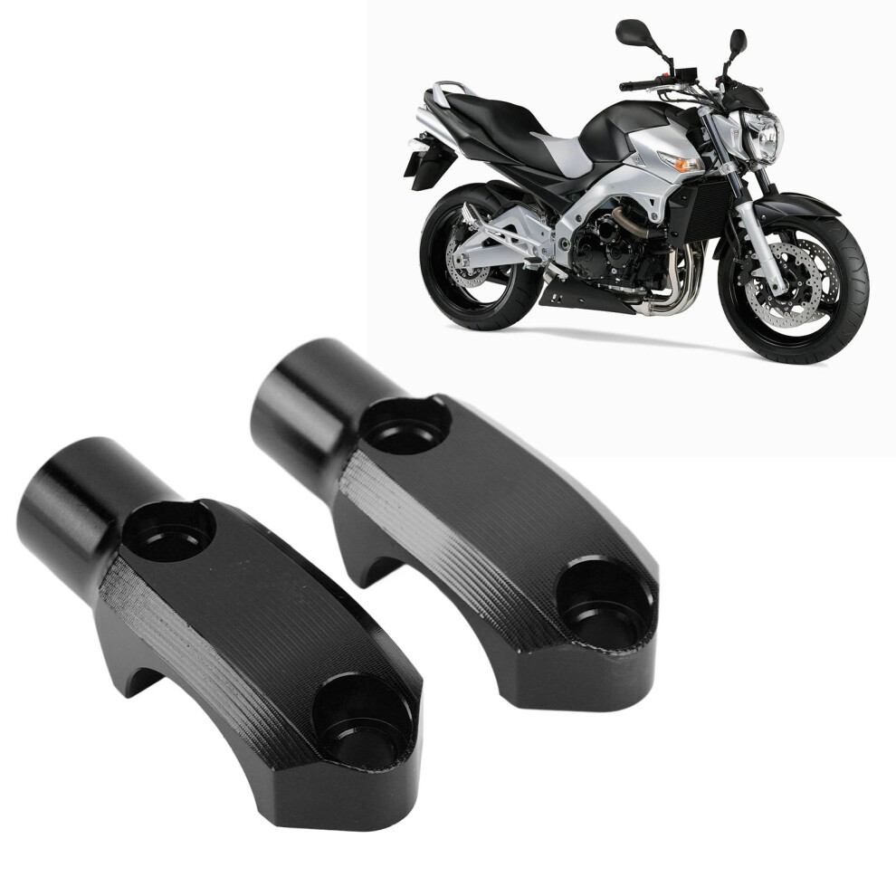 M10x1.25 Mirror Clamps Black 7340572393111