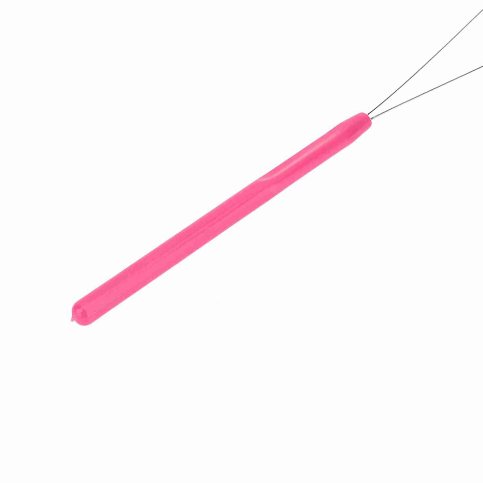 Unisex Plastic Handle Loop Needle For Micro Bead