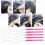 Pulling Loop Needle 5pcs Pink, 21.8cm Total 13