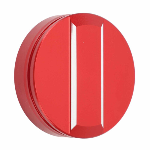 CNC 6063 Aluminium Brake Cap Red 2