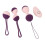 3pcs Silicone Pelvic Floor Exercise Balls Waterproof Remote Control Kit 2