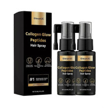 (2PCS)#1-5x Collagen Glow Peptides Hair Spray hair care spray mild ingredients moisturize