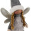 Hada - figura navideña gris Ruhhy 22343 3