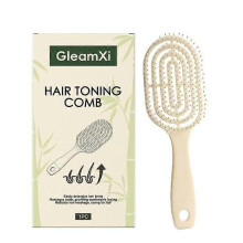Scalp Care Detangling Hairbrush - Travel Hair Toning Comb - Scalp Massager - Detangler Hair Brush for All Lengths and Types