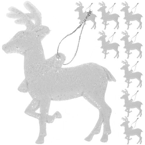 Julekugler - rensdyr 9 stk. Ruhhy 22517