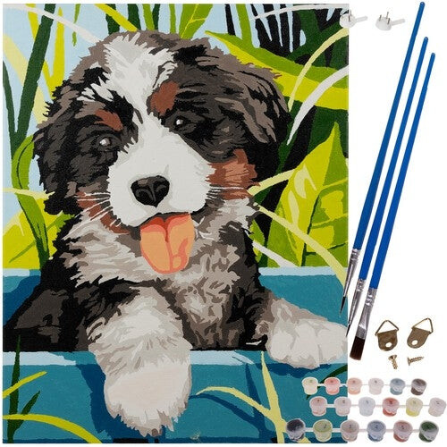 Maleri efter tal 40x30cm - Maaleo hund 22780