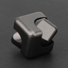 Alloy Gyro Toy 3x3x3 cm Gray Hand Spinner
