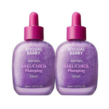 (2PCS)#1-5x EQQUALBERRY Bakuchiol Firming Serum Peptide Infused, Shrinks Pores & Lines, Anti-Aging 30ml