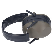 Green Foldable Noise Reduction Safety Ear Muffs for Hearing Protection
