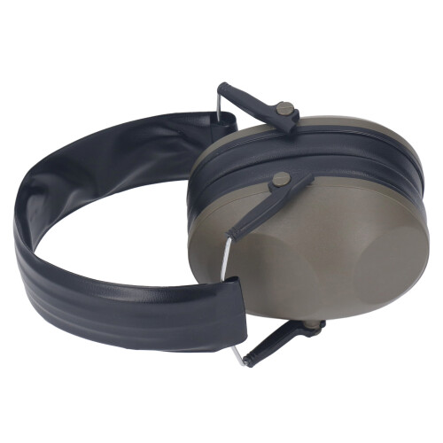 Green Foldable Noise Reduction Safety Ear Muffs for Hearing Protection