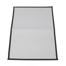 Fireproof Gray Fiberglass Square Fire Pit Mat 60x53cm Heat Resistant