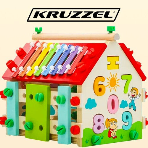 Kruzzel 22564 uddannelseshus i træ 2