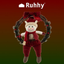 Kerstkrans op de deur - "Elf" Ruhhy 22350