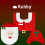 Bathroom rug - Christmas set Ruhhy 22360 2