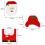 Bathroom rug - Christmas set Ruhhy 22360 5