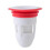 (White) 4 Pcs Anti-odor Rubber Floor Drain Shower Drain Bathroom No Filter 2