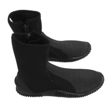 5MM Neoprene Diving Boots Water Shoes Black Size 7 37/38