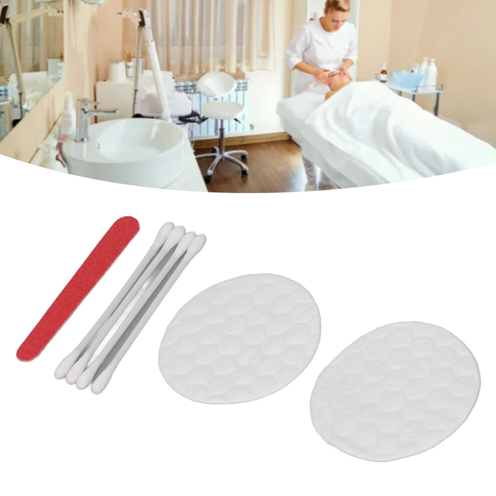100 Set Hotel Vanity Kit with Cotton Pads, Swabs & Nail Files, Hospitality Supplies