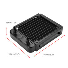 120mm Aluminium Radiator for Water Cooling