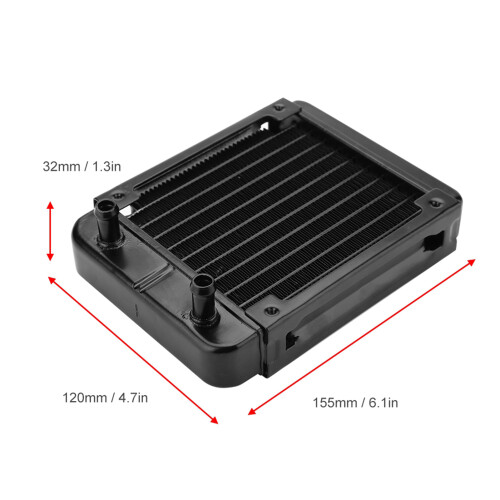 120mm Aluminium Radiator for Water Cooling