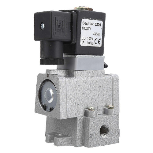 Pneumatic Solenoid Valve 2 Position 3 Way Directional Change Controller G1/8in K23JD6DC24V