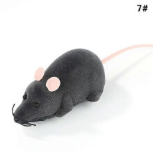 (A867) Plush Mouse Mechanical Motion Rat Wireless Remote Electronic Rat Kitten Novelty Funny Pet Supplies Pets Gift Cat Toys Cat Puppyt