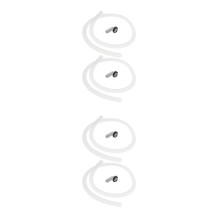 4Sets Clear PVC Air Conditioner Drain Hose Kit Leakproof Universal Fit