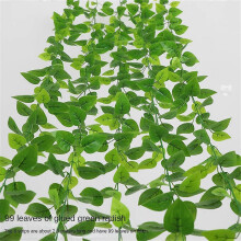 11m Long Artificial Green Ivy Leaf Vine Indoor Outdoor Use