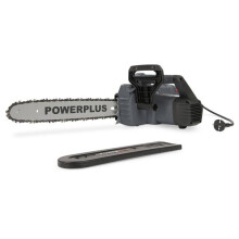 Powerplus Tronçonneuse Électrique POWEG10100 - 2000 W, Guide de 350 mm, , Lubrification Automatique de Chaîne