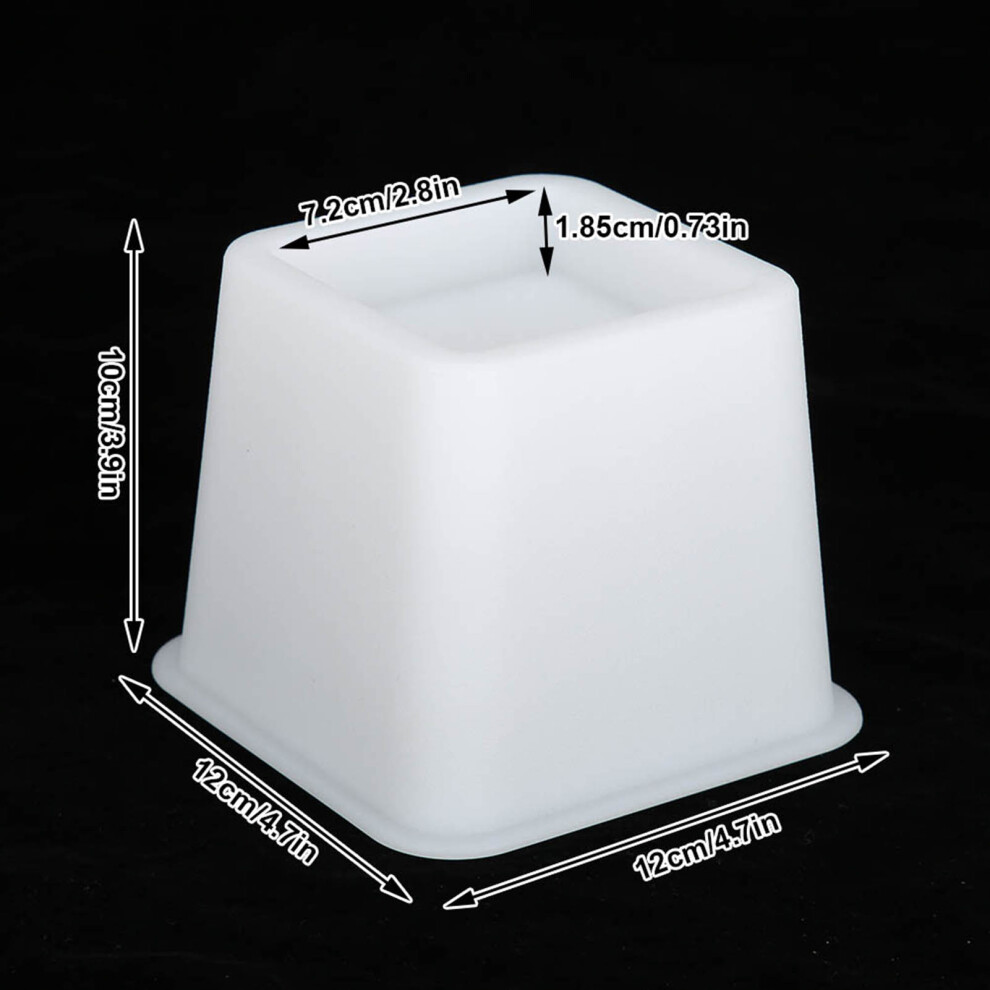 White 4Pcs Sofa Bed Riser Lifter
