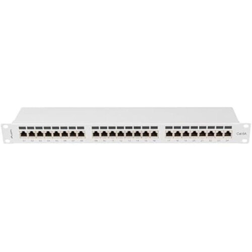 Patch Panel LANBERG PPSA-1024-S 24 Ports 1U CAT.6A FTP Gris