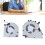 LED Desk Lamp Brightness Dimmable 3 Color Modes Adjustable Clamp 1