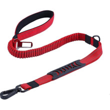 (Red)Smart Multifunctional Dog Leash Robust, Adjustable and Durable Nylon