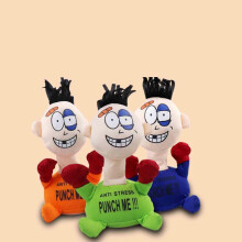 (25cm, Green) Electric Toys The Beaten Villain Vented His Screams Doll Green Short Plush Cartoon 250g PP Cotton Gift For Children