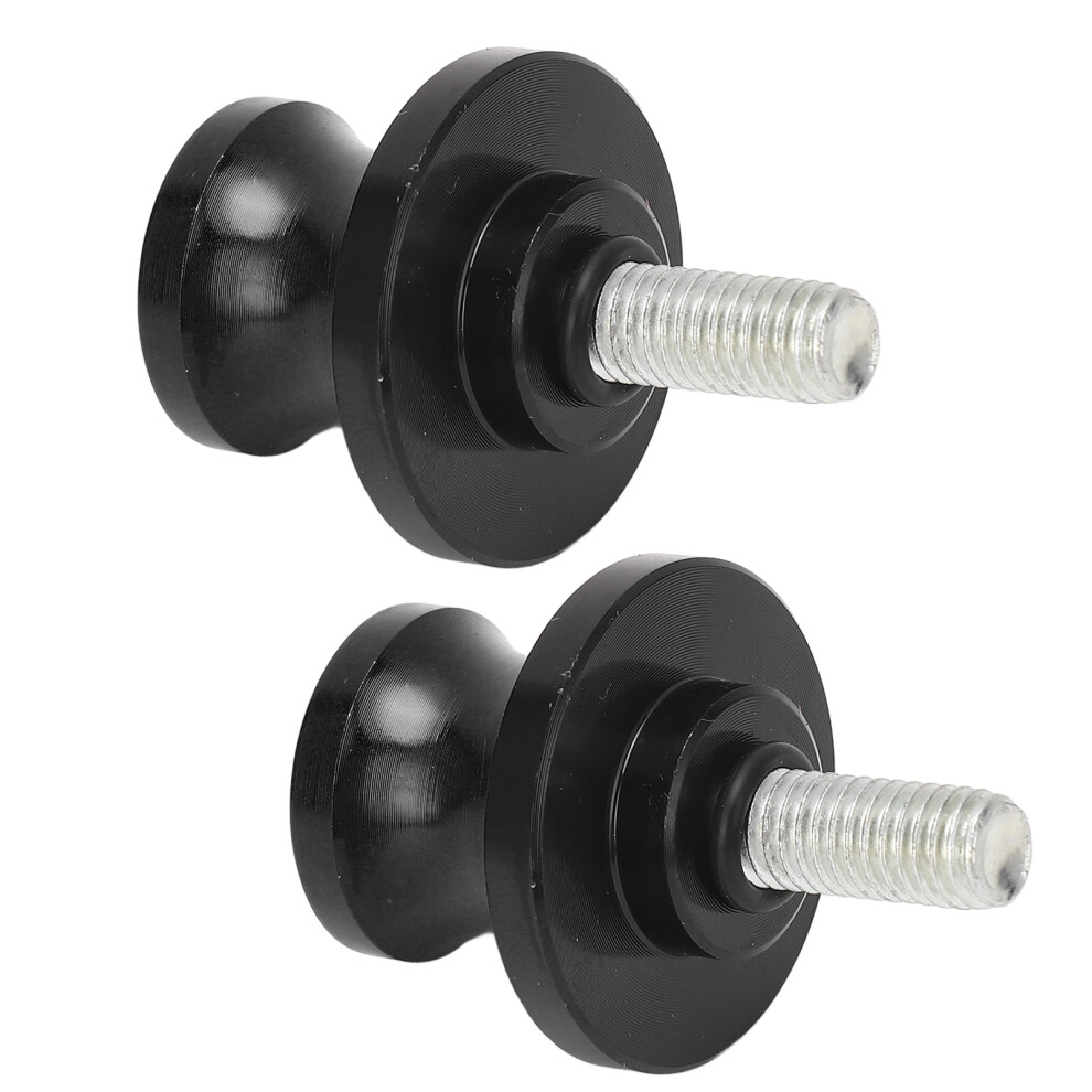 Universal Cnc Motorcycle Swing Arm Spool M8 Screw For Z900 Zx10r Zx6r Black 7901393368414