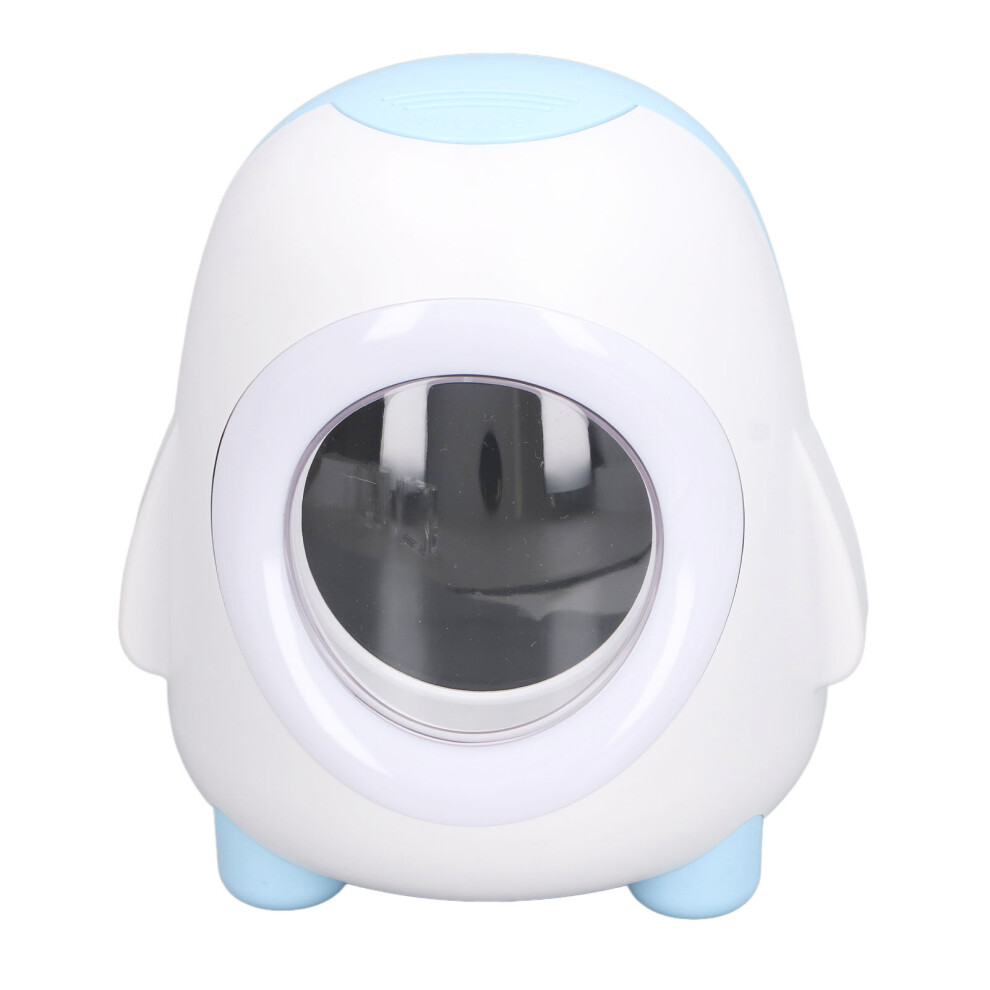 Kids Cartoon Penguin Alarm Clock, Digital 14Cm Night With Music Light
