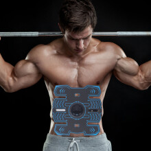 Rechargeable Muscle Toner Abs Belt, 3 Units, 150mAh Capacity