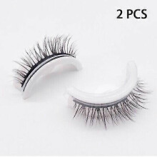 (Nturl) Reusable Self-adhesive Eyelashes With Natural Look Washable Glue Free Waterproof