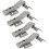 45 Degree Corner Hinge 35mm with Damper for Multi-side Door Soft Close Hinges for Angular Folding - PJ 1