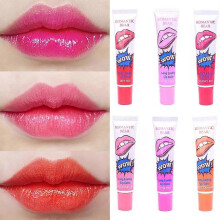 (F B01) 6 Colors Peel Off Liquid Lipstick Waterproof Long Lasting Lip Gloss Mask Moistur