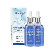 (2PCS)#1-5x 30ml 10% GHK-CU 5% AHK-CU Copper Peptide Serum Powerful Hair Growth Treatment, Reduces Thinning & Thickens Hair