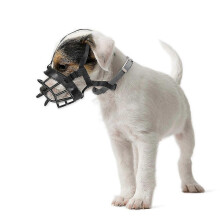 (1)Pet Dog Mouth Muzzles Soft Silicone Adjustable Breathable Dogs Anti Bark Bite Chew Muzzle Training